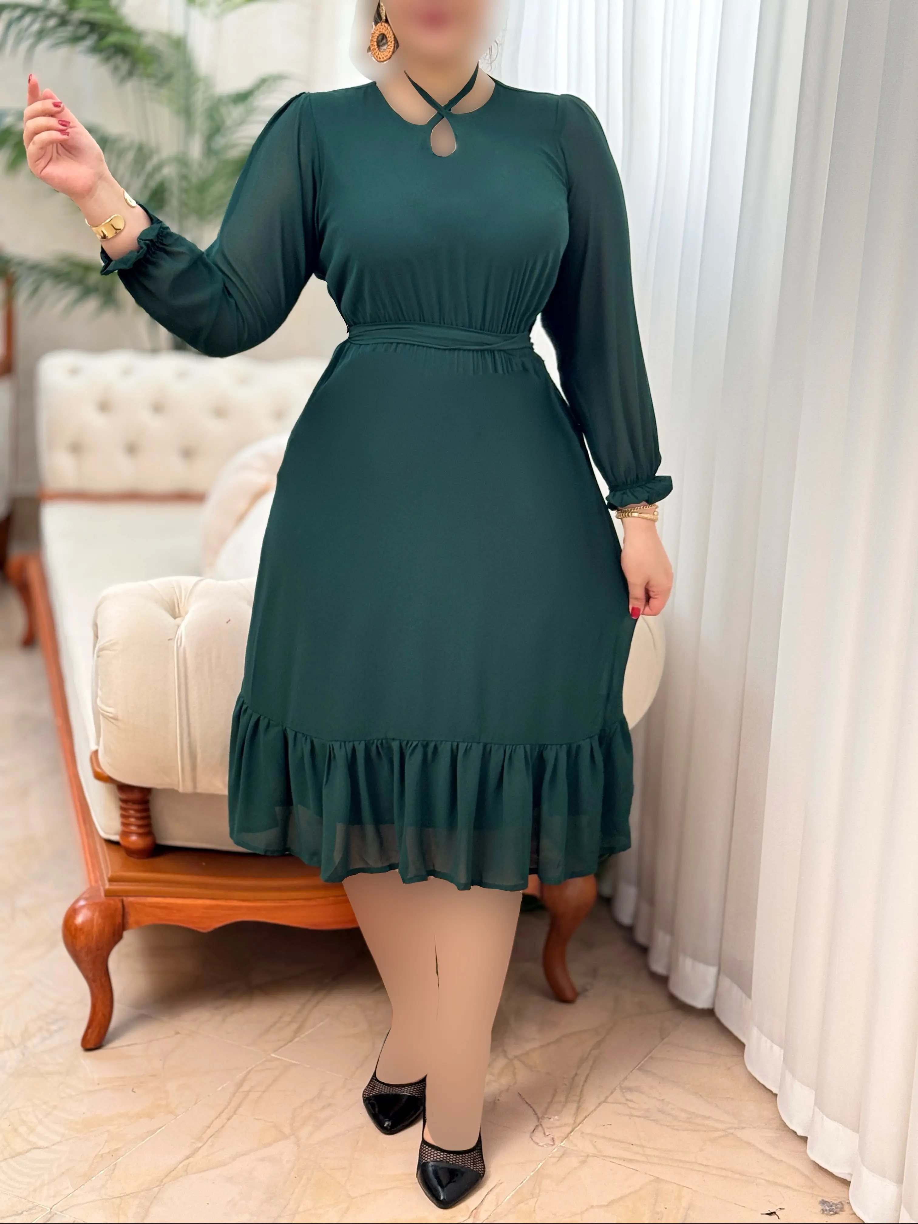 پیراهن حریر حوریا‌ 3203